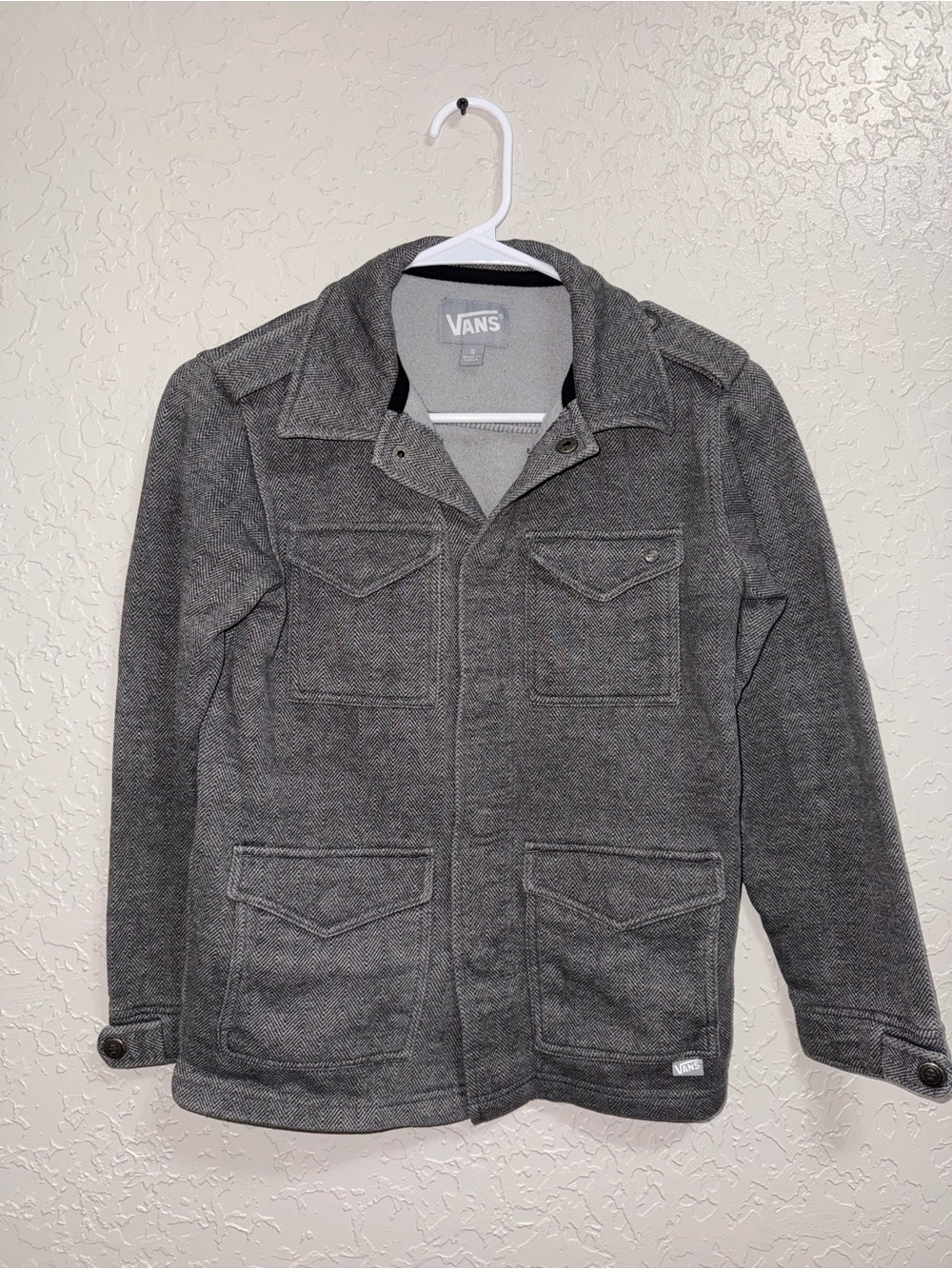Vans boys Gray Field Jacket